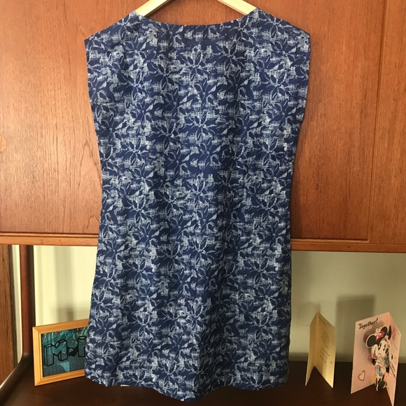 Women's sleeveless cotton shirt/dress. - Picture 5 of 6